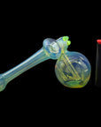 "Silver Sidecar" Fumed Hammer Sidecar Pipe (Various Colors)