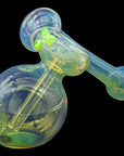 "Silver Sidecar" Fumed Hammer Sidecar Pipe (Various Colors)