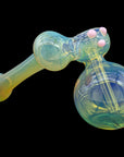 "Silver Sidecar" Fumed Hammer Sidecar Pipe (Various Colors)