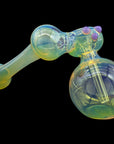 "Silver Sidecar" Fumed Hammer Sidecar Pipe (Various Colors)