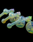 "Silver Sidecar" Fumed Hammer Sidecar Pipe (Various Colors)