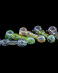 "Painted Warrior Spoon" Glass Pipe