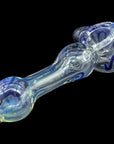 "Painted Warrior Spoon" Glass Pipe