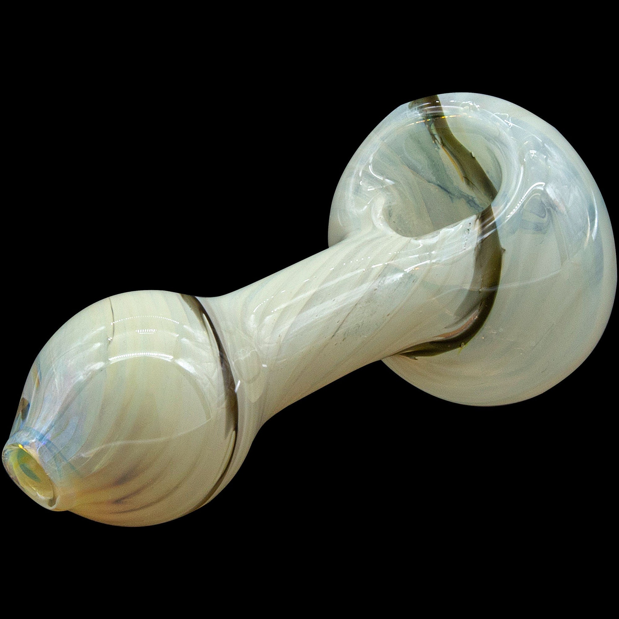 "Bones" White Color Spoon Pipe