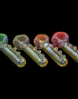 "Razorback" Silver Fumed Mini Spoon (Various Colors)