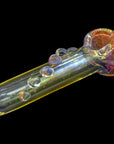 "Razorback" Silver Fumed Mini Spoon (Various Colors)