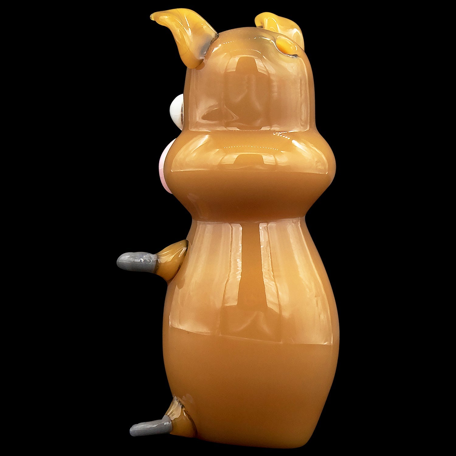 "Little Piggy" Hand Pipe in Tan or Pink