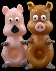 "Little Piggy" Hand Pipe in Tan or Pink