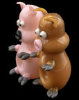 "Little Piggy" Hand Pipe in Tan or Pink