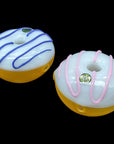 "Frosted Donut" Glass Pipe