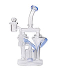 Human Grade Dualing Recycler Glass Rig Water Pipe