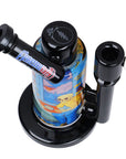 Grateful Dead x Pulsar Inside Print Water Pipe - 8.5" / 14mm F / Deadhead Dorm