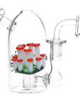 Pulsar There's Not Mushroom Left In Here Mini Glass Dab Rig - 4.75" / 14mm F