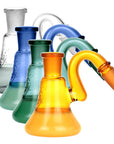 Pulsar Bent Neck Two Tone Ash Catcher - Colors Vary