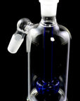 Glass 14.5 mm Male-to-Female 45° Ash Catcher with Showerhead Perc