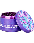 Pulsar Design Series Grinder with Side Art - Candy Floss / 4pc / 2.5"