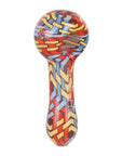 Pulsar Inside Print Glass Spoon Pipe | 4.75"