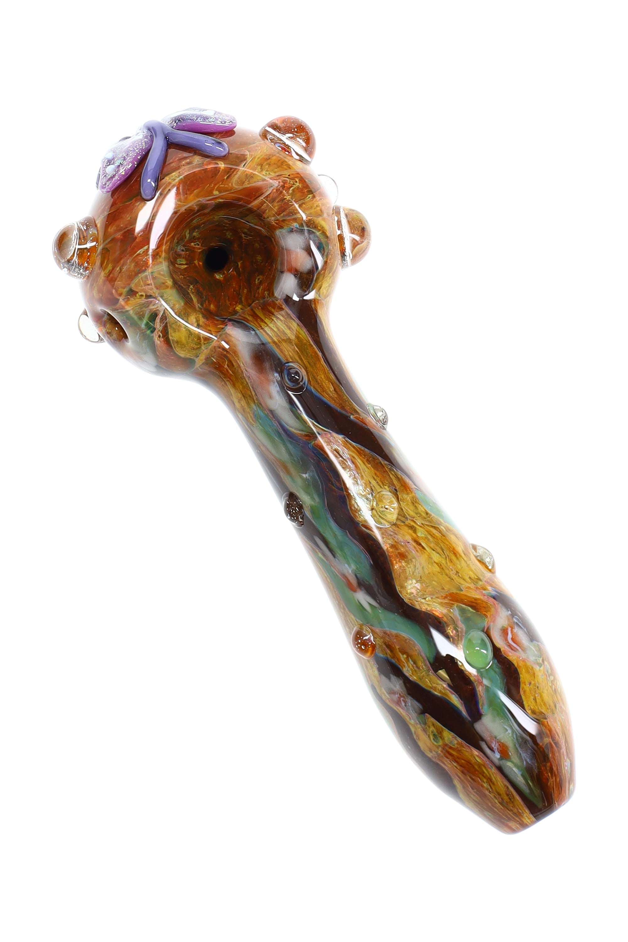 Empire Glassworks “Viola Butterfly” Glass Hand Pipe – 4″ – US-Made