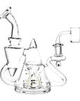 Pulsar Tea Pot Recycler Rig - 7.75" / 14mm F / Clear
