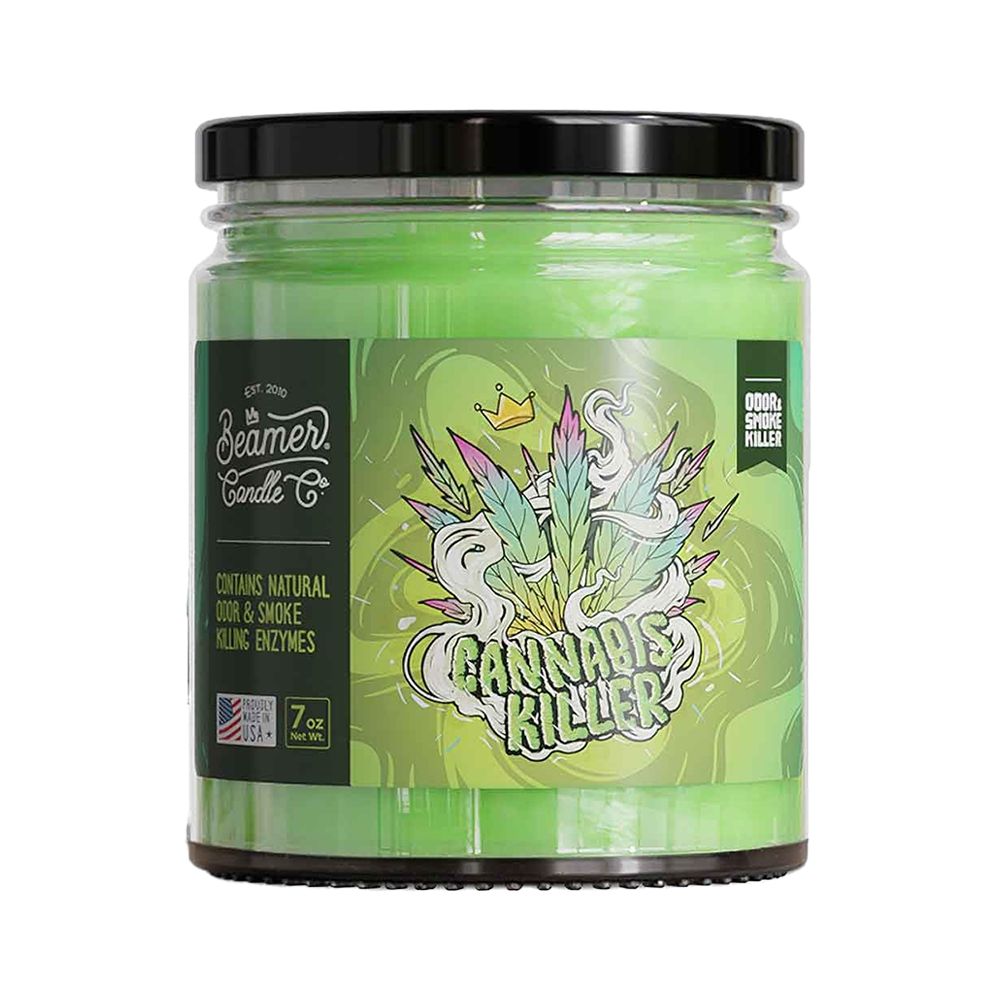 Beamer Candle Co. Odor &amp; Smoke Killer Glass Jar Candle | 7oz
