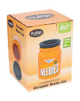 LARGE CERAMIC STASH JAR - WEEDIES