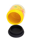 LARGE CERAMIC STASH JAR - STONED SMILEY