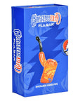 Grateful Dead x Pulsar Inside Print Bent Sherlock Pipe | 4"
