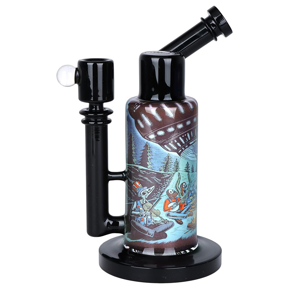 Grateful Dead x Pulsar Inside Print Water Pipe - 8.5" / 14mm F / UFO Jam