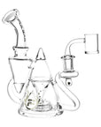 Pulsar Tea Pot Recycler Rig - 7.75" / 14mm F / Clear