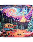 Pulsar Design Series Large Metal Rolling Tray - Starry Starry Camp / 13"x11"