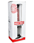 High Times x Pulsar Logo Straight Tube Recycler Water Pipe - 14.75" / 14mm F