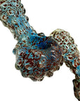 Ripkitty 5" Blue Spike Spoon Dry Herb Hand Pipe