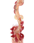 Glass Eyeball Sherlock Bubbler “Bloodshot Beast” – Silver Fumed – 9″ – Assorted Colors