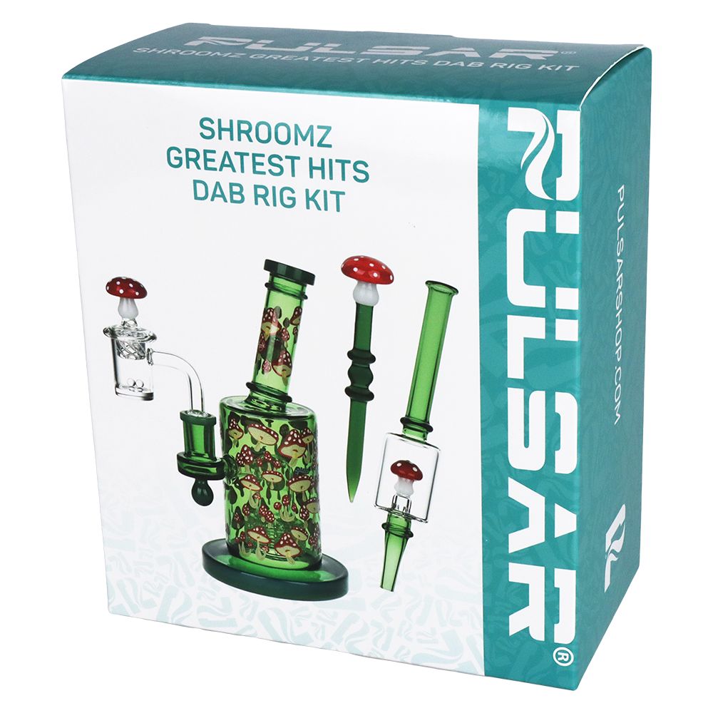 Pulsar Greatest Hits Series Glow Dab Rig Kit / 8" / 14mm F