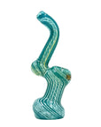 Colorburst Hammer Rock Glass Standing Bubbler