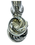 Colorburst Hammer Rock Glass Standing Bubbler