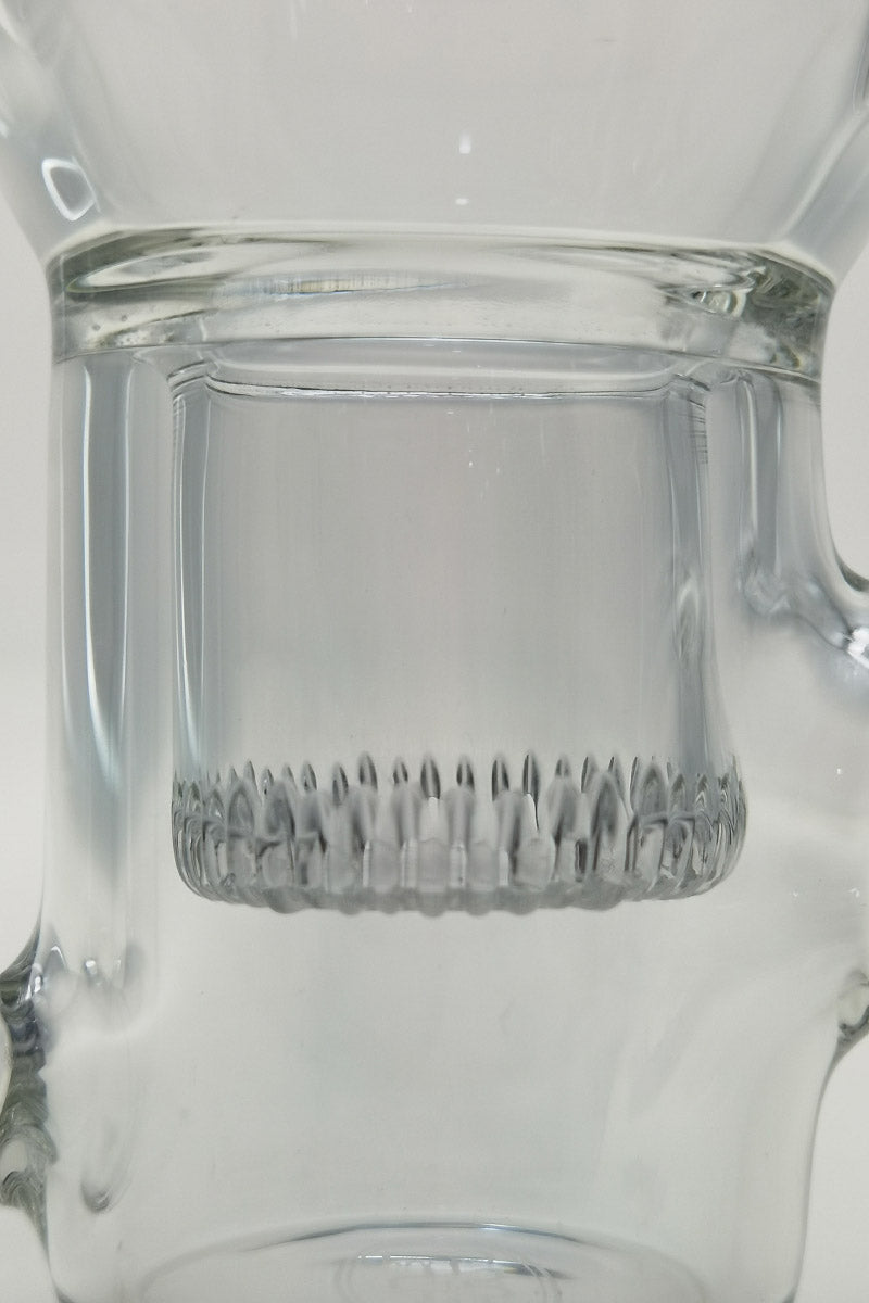 TAG - 6.75" Interior Showerhead Ashcatcher w/ Recycling E.C. (18MM Male to 18MM Female)