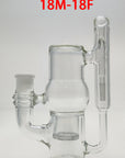 TAG - 6.75" Interior Showerhead Ashcatcher w/ Recycling E.C. (18MM Male to 18MM Female)
