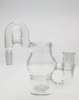 TAG - 5.5" Interior Showerhead Ashcatcher w/ Recycling E.C. (14MM Male to 14MM Female)