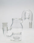 TAG - 5.5" Interior Showerhead Ashcatcher w/ Recycling E.C. (14MM Male to 14MM Female)