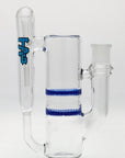 TAG - 8.25" Double Honeycomb Ash Catcher w/ Recycling E.C. 50x5MM (18MM Male to 18MM Female)