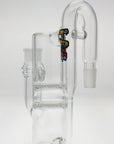 TAG - 8.25" Double Honeycomb Ash Catcher w/ Recycling E.C. 50x5MM (18MM Male to 18MM Female)