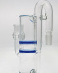 TAG - 8.25" Double Honeycomb Ash Catcher w/ Recycling E.C. 50x5MM (18MM Male to 18MM Female)