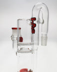 TAG - 8.25" Double Honeycomb Ash Catcher w/ Recycling E.C. 50x5MM (18MM Male to 18MM Female)