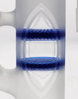 TAG - 8.25" Double Honeycomb Ash Catcher w/ Recycling E.C. 50x5MM (18MM Male to 18MM Female)