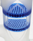 TAG - 8.25" Double Honeycomb Ash Catcher w/ Recycling E.C. 50x5MM (18MM Male to 18MM Female)