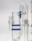 TAG - 8.25" Double Honeycomb Ash Catcher w/ Recycling E.C. 50x5MM (18MM Male to 18MM Female)