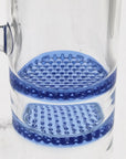 TAG - 8.25" Double Honeycomb Ash Catcher w/ Recycling E.C. 50x5MM (18MM Male to 18MM Female)