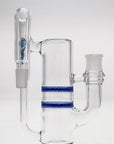 TAG - 8.25" Double Honeycomb Ash Catcher w/ Recycling E.C. 50x5MM (18MM Male to 18MM Female)