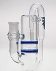 TAG - 8.25" Double Honeycomb Ash Catcher w/ Recycling E.C. 50x5MM (18MM Male to 18MM Female)